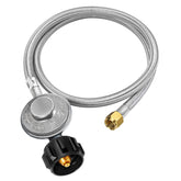 GasSaf 6 Feet Propane Regulator front view