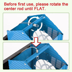 Gbekery Squirrel Proof Bird Feeder filled with birdseed