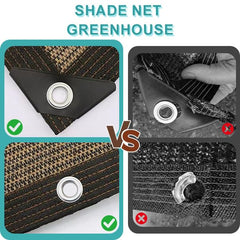 GCEXDLDP durable shade cloth installed in garden