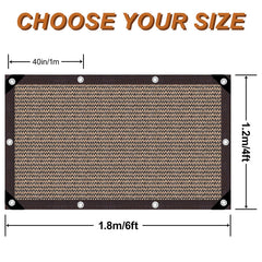 GCEXDLDP shade cloth grommet detail