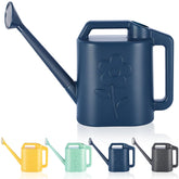 gegemaoyi 2 Gallon Watering Can blue model front view