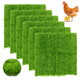 Generic Chicken Nesting Pads 12x12 inch green set front view