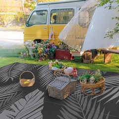 GENIMO Outdoor Rug 10'x14' packed in carry bag