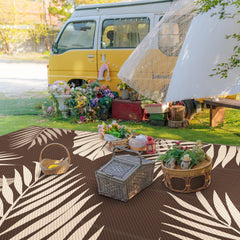 GENIMO Outdoor Rug 10'x14' waterproof material close-up