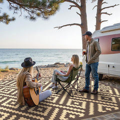 GENIMO Outdoor Rug 9'x12' in an outdoor setting