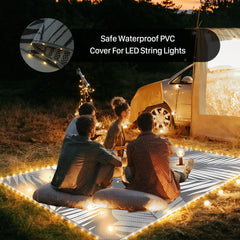 GENIMO Outdoor Rug being used on a patio