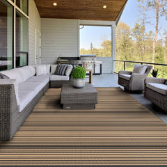 GENIMO outdoor rug dual-sided geometric patterns