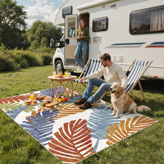 GENIMO Outdoor Rug folded for storage