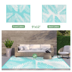 GENIMO Outdoor Rug folded in carry bag
