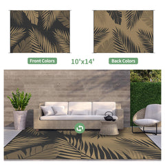 GENIMO Outdoor Rug folded in carry bag