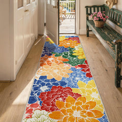 GENIMO Outdoor Rug in outdoor setting on patio