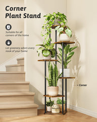 GENTINGBRO 6 Tier Plant Stand showcasing multiple plants