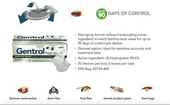Gentrol IGR Discs with USA Supply Gloves and Pest Identification Card