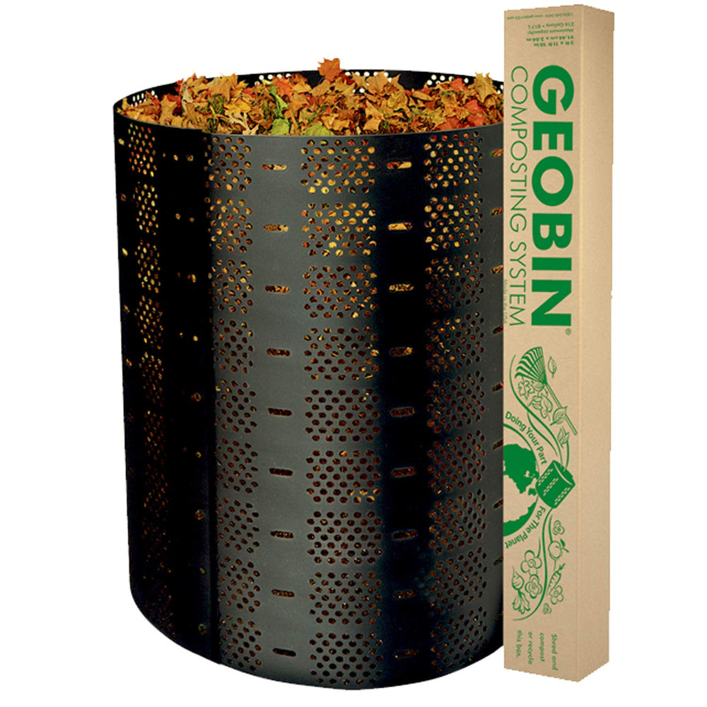 GEOBIN Compost Bin 246 gallon black model front view
