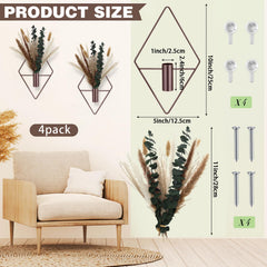 Geometric design of Jexine hanging planters in triangle and rhombus shapes