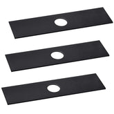 Geosiry 8-inch by 2-inch edger blade front view