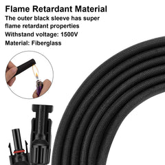 Geosiry Solar Cable showing dual jacket construction