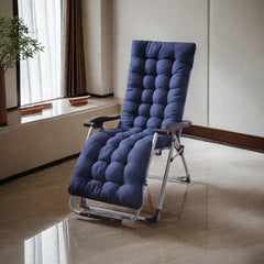 Gfgift Patio Chaise Lounger Cushion laid out in sunlight