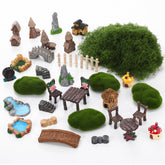 GGSTDDUP 32-Piece Fairy Garden Accessories Set front view