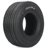 GICOOL 13x5.00-6 tubeless lawn mower tire front view