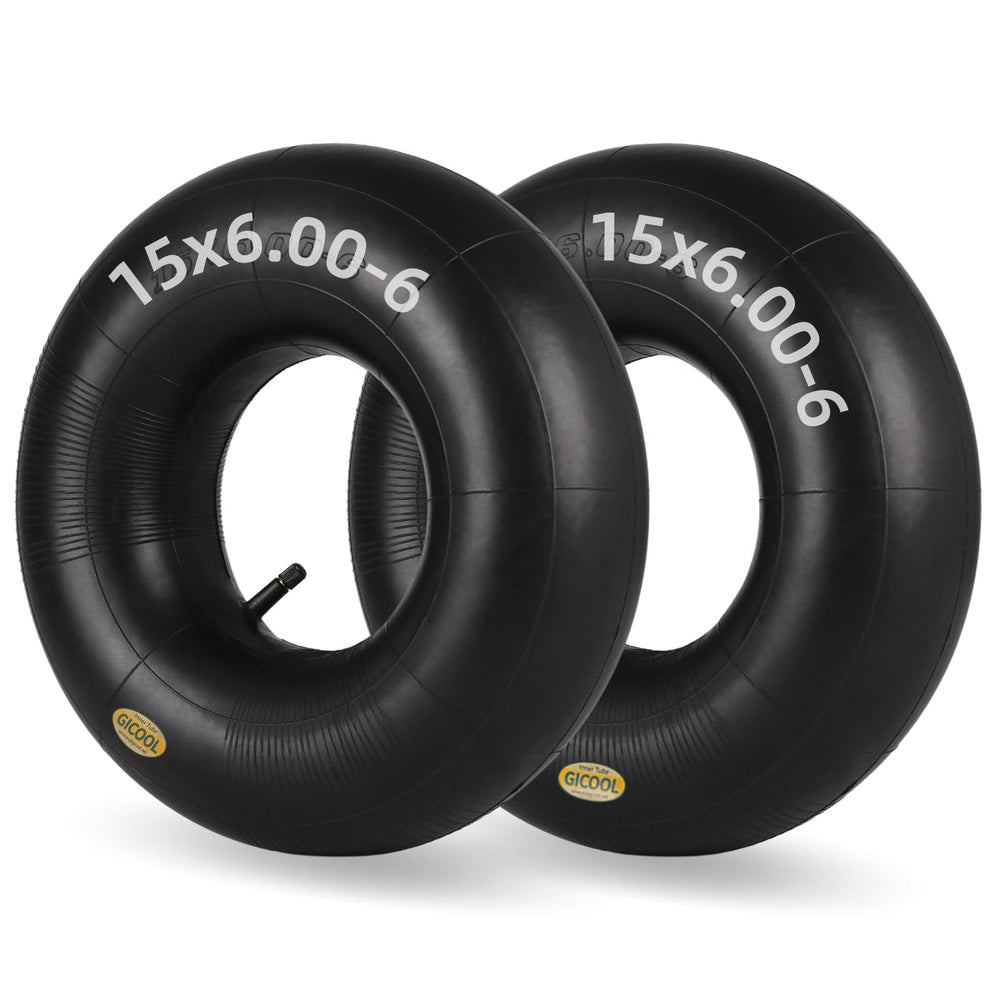 GICOOL 15x6.00-6 lawn mower inner tube front view