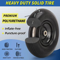 GICOOL 4.00-6 wheelbarrow tire side view