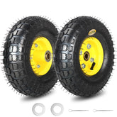 GICOOL 4.10/3.50-4 pneumatic tire front view