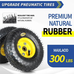 GICOOL 4.10/3.50-4 pneumatic tire tread detail