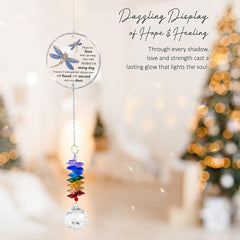 GIFTELIX Glass Suncatcher Ornament packaged ready for gift
