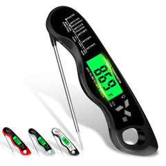 Giftsfaloy Cooking Thermometer black model front view