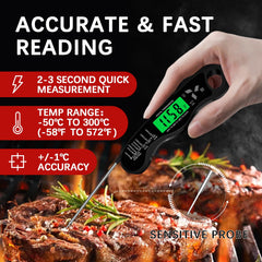 Giftsfaloy Cooking Thermometer with stainless steel probe