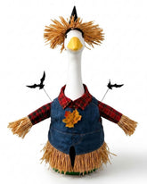 GigaCircle Scarecrow Goose Outfit front view with decorative bats