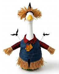 GigaCircle Scarecrow Goose Outfit front view with decorative bats