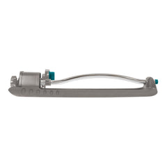 GILMOUR Adjustable Lawn Sprinkler showing adjustable spray dial