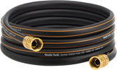 Giraffe Tools 15ft garden hose with black and orange design