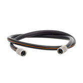 Giraffe Tools 5ft garden hose black model front view