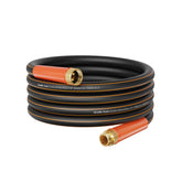 Giraffe Tools Garden Hose 25ft black model front view