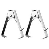Gisafai Rose Thorn Stripper Tool, silver, front view