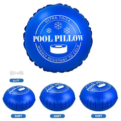 Giveuplay Pool Pillow with double Boston valve close-up