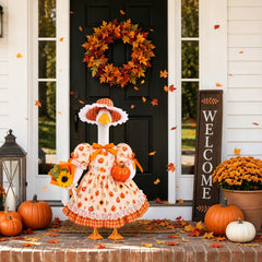 GJL Fall Goose Outfit set including dress and hat