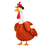 GJL Thanksgiving Porch Goose Outfit with turkey bodysuit and hat