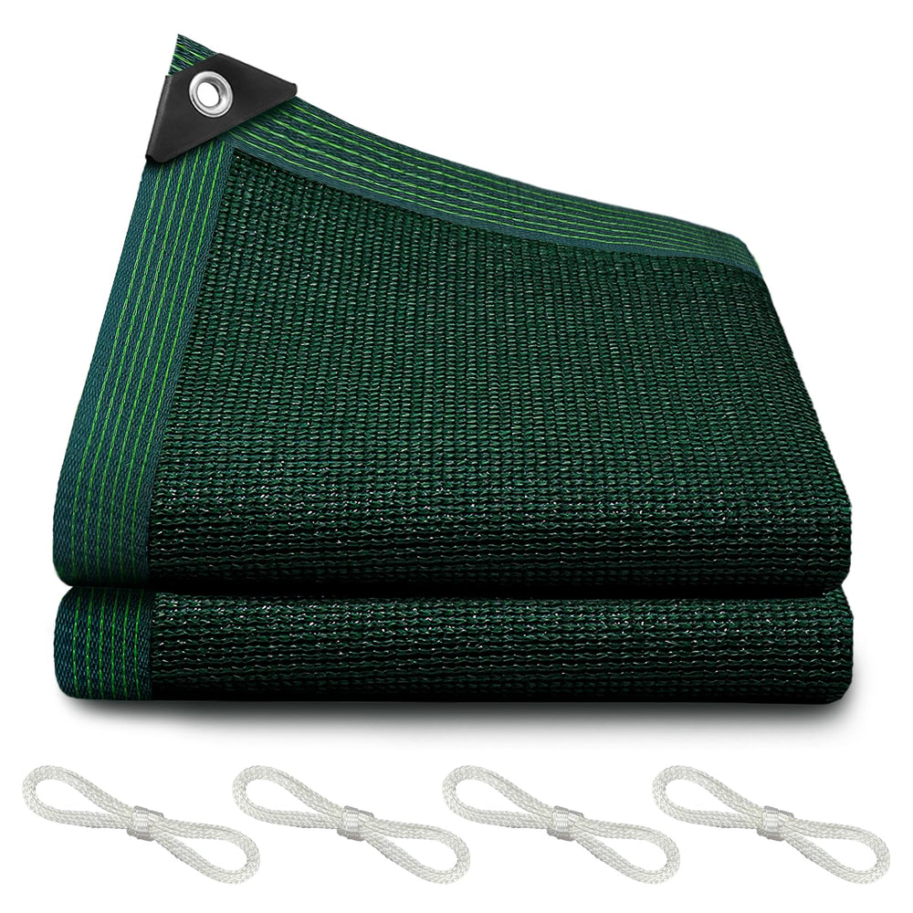 Glieskir Shade Cloth 6.5x10 ft front view showing grommets