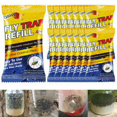 Glovv Fly Trap Bait Refills 15 pack front view