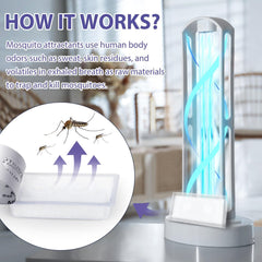 Glovv mosquito attractant bait refill in use in bug zapper