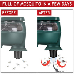 Glovv mosquito attractant lure with a measuring scale