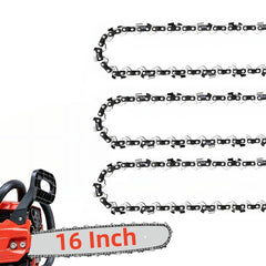 GLOWPANDA 16 inch chainsaw chain front view