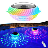 Goallim Floating Pool Light in clear color floating on water