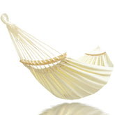 GOCAN Hammock XXL 220x150cm beige front view