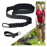 GodFan Shoulder Strap for Weed Eater front view with metal clasp