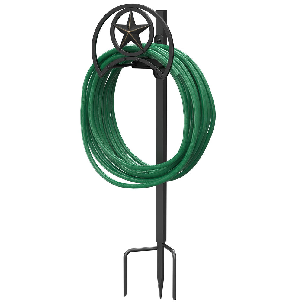 GOFORWILD Freestanding Garden Hose Holder front view